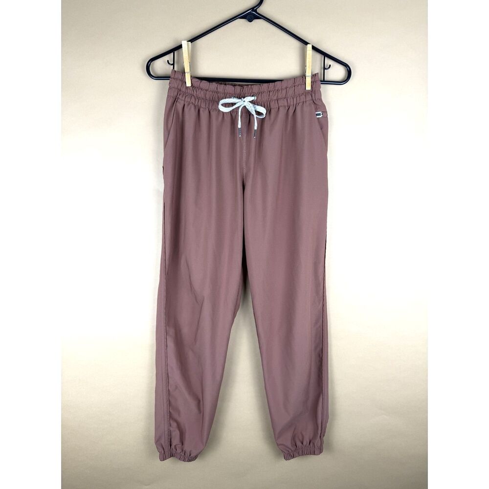 Vuori Weekend Jogger Size XS Rosewood Mauve Pink Stretch Performance Pants